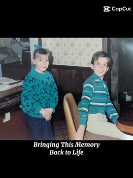#CapCut  Me and my brother way back when 