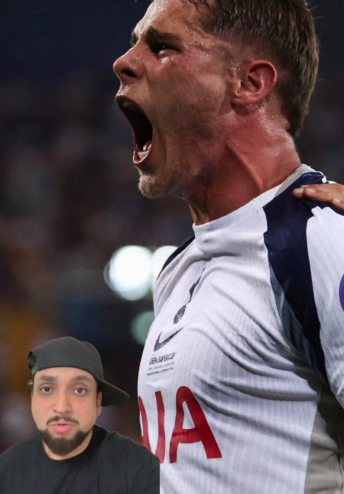 O zagueiro artilheiro falhou #TiktokEsportes #PSG #Tottenham #SupercupUEFA #VandeVen 