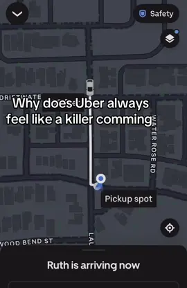 IM SCARED RUTH 🙁🙁  #fyp #uber #scary 