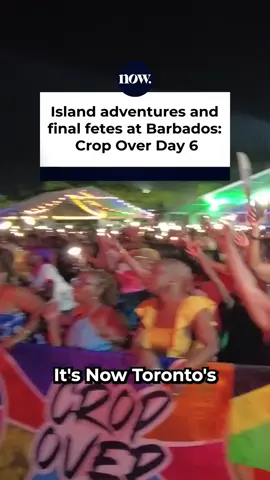 Now Toronto is wrapping up Day 6 of Crop Over in true Bajan style: with an island tour and one final fete! #Barbados, this was one for the books. 🇧🇧 #CropOver #VisitBarbados @mybarbados