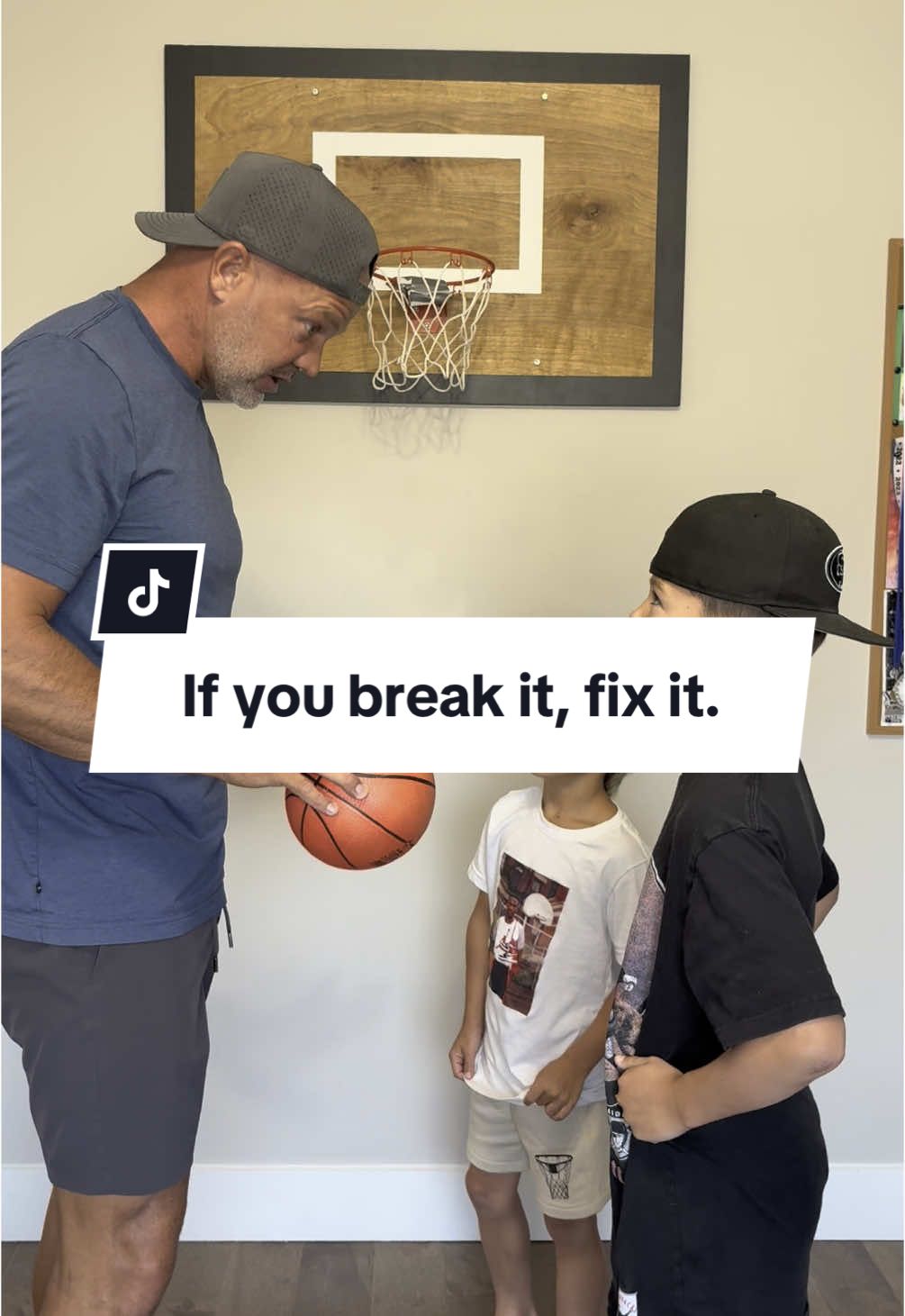 If you break it, time to learn how to fix it! #diyproject #funforkids #outdoorplay #parentingtips #parentsoftiktok #kidsbelike #playroom