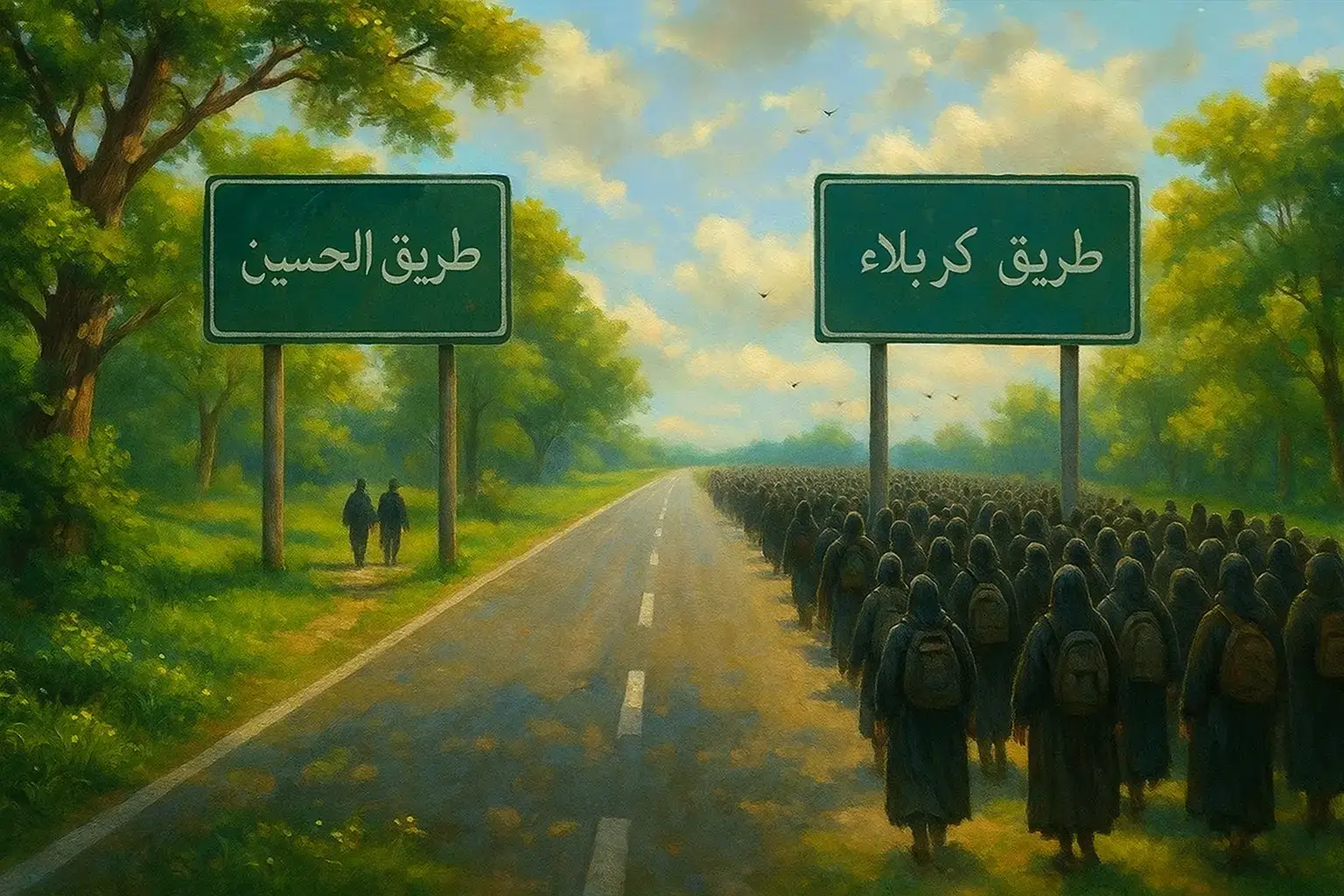 الصور بقناتي بالبايو. ♥ خلفيات جهاز 16K8k4K#صور  #خلفيات #حسينيات  #خلفيات_عالية_الدقة  #اهل_البيت_عليهم_سلام  طرق كربلاء  طريق الحسين 