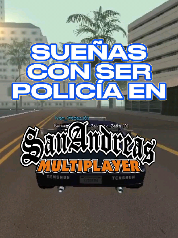 Cómo ser policía en SAMP 👮🏼‍♂️ #dirtybotplays #only4liferoleplay 