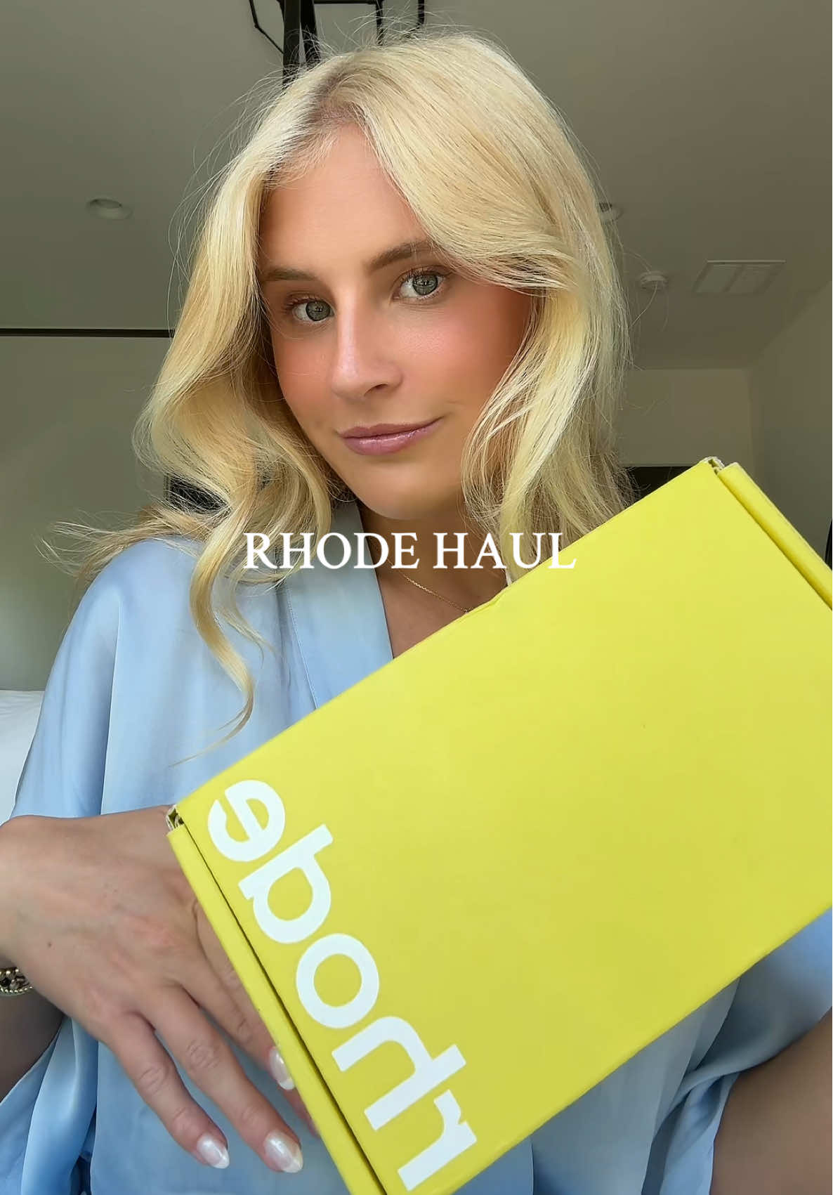 little Rhode haul 🍋🍸🩵🧖🏼‍♀️ #rhode #haileybieber #haul #unboxing #creatorsearchinsights  