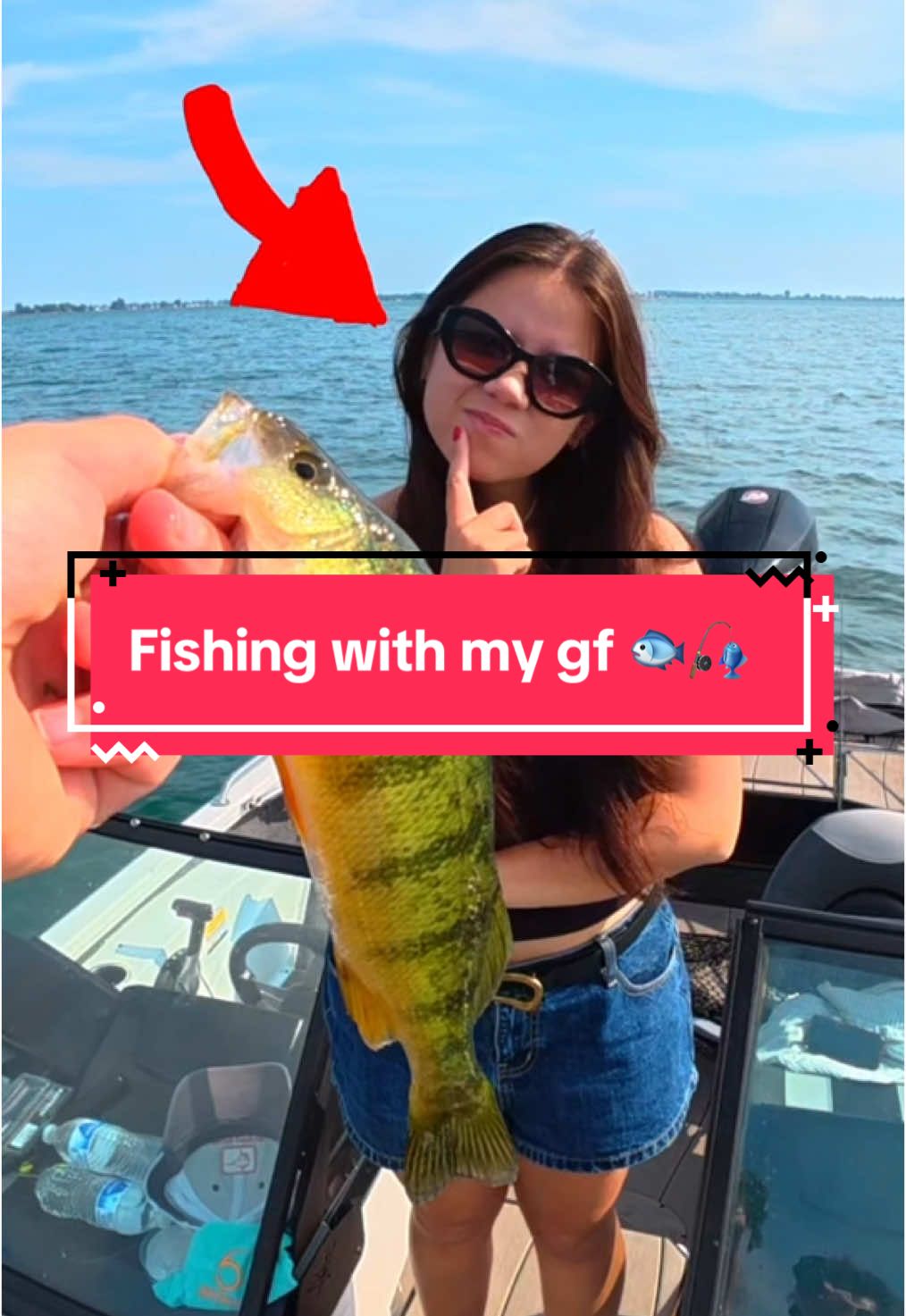 She Tried To Guess Every Fish I Catch 🐟🎣 #fishing #fish 