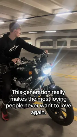 This generation is done for #fyp #biker #relatable #singlelife #bikertiktok 