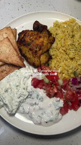 my once a week comfort meal🫶🏾  #DinnerIdeas #Recipe #weeknightdinner #mediterraneanbowl #mediterraneanchickenbowl 