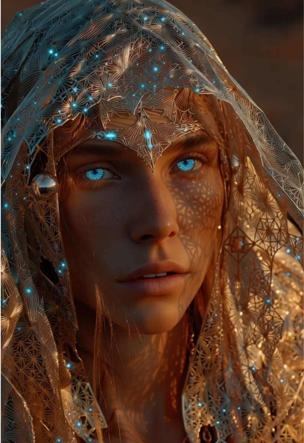 Legend 🌟 The Luminaria were an ancient guardian people, living at the crossroads of worlds, where the waters of the oceans met the light of the stars. Their cities were woven from living crystals, resonating with the breath of the planet. Each tower was not just a structure, but a singing temple, echoing at the frequency of harmony of the entire cosmos. The priestesses of Luminaria, dressed in robes shimmering like the morning tides, would gather on golden terraces above the water to guide the flows of light and energy. Their hands would ignite spirals of fire upon the water, opening portals to other worlds and healing the very fabric of reality. It is said that the Luminaria came from the Lyra star constellation, bringing to Earth the knowledge that light and water are the language of the gods. But one day, when the world of humans descended into noise and war, they left our realm, hiding their crystal cities deep within the oceans. Among the boundless waters, hidden from unknowing eyes, the crystal islands of Luminaria glow with a gentle light. They can only be seen by those whose hearts remember the ancient light and whose souls resonate with the ocean’s silence.
