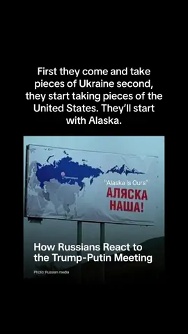 First they come and take pieces of Ukraine second, they start taking pieces of the United States. They’ll start with Alaska. #DidYouKnow #EpsteinFiles #TrumpCoverup #corruption 