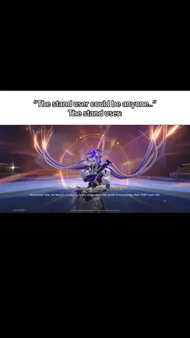 That’s what I first thought #hsr #HonkaiStarRail #standuser #jojosbizarreadventure #fyp 