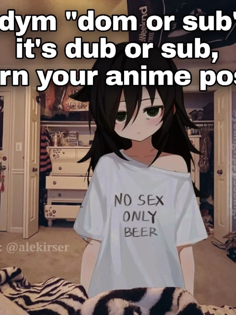 🎙️pov: you have a weeby neet gf 🎥twitch: alekirser #alekirser #twitch #vtuber #envtuber