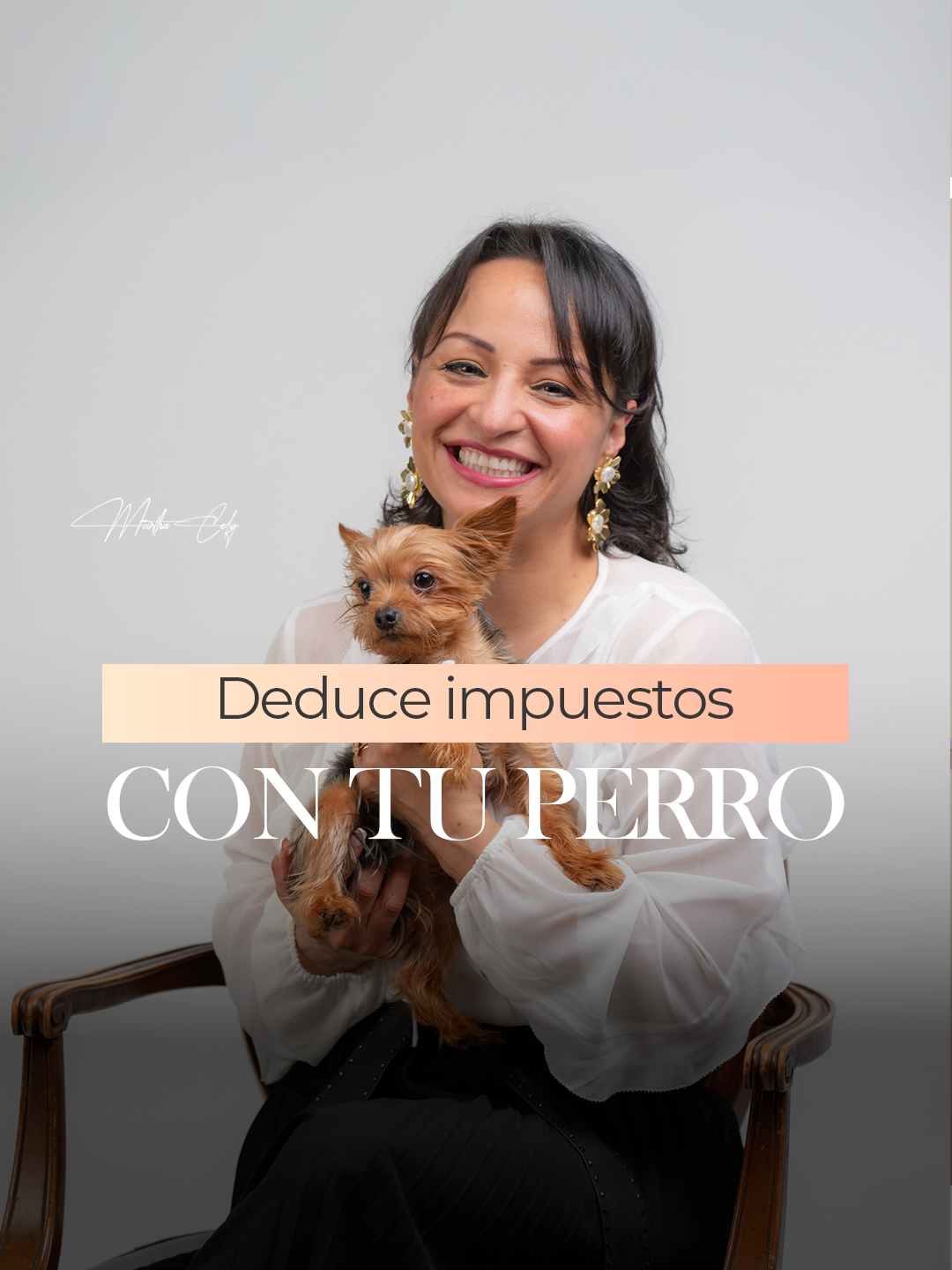 🐶💰 ¿Sabías que tu perro podría ser deducible de impuestos? En algunos casos, su cuidado y gastos pueden ser una deducción legal… pero pocos lo saben. 📲 Descubre si aplicas y empieza a ahorrar. #DeduccionesDeImpuestos #AhorroInteligente #MarthaCely #EducacionFinanciera