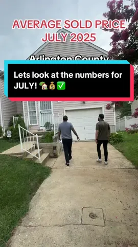 July 2025 AVERAGE SOLD PRICES throughout the DMV areas!  . . . . . . #sold #averagesold #stats #numbers #dmv #dmvhomes #dmvsoldprices #arlington #fairfaxcounty #princewilliam #montgomerycounty #pgcounty #dc #yourdmvteamrealty 