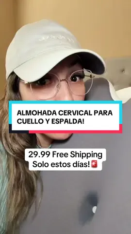 Ahora duermo profundamente toda la noche y sin dolor #cervicalpillow #ergonomicpillow #almohadacomoda #memoryfoam #almohadacervical 