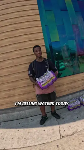 Handing Out Water on a Hot Day!🥹❤️