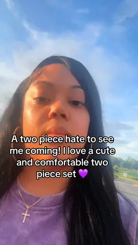 A two is just easy! Who could relate? #twopieceset #twopieceoutfit #comfyfits #tiktokshop #tiktokshopfinds 