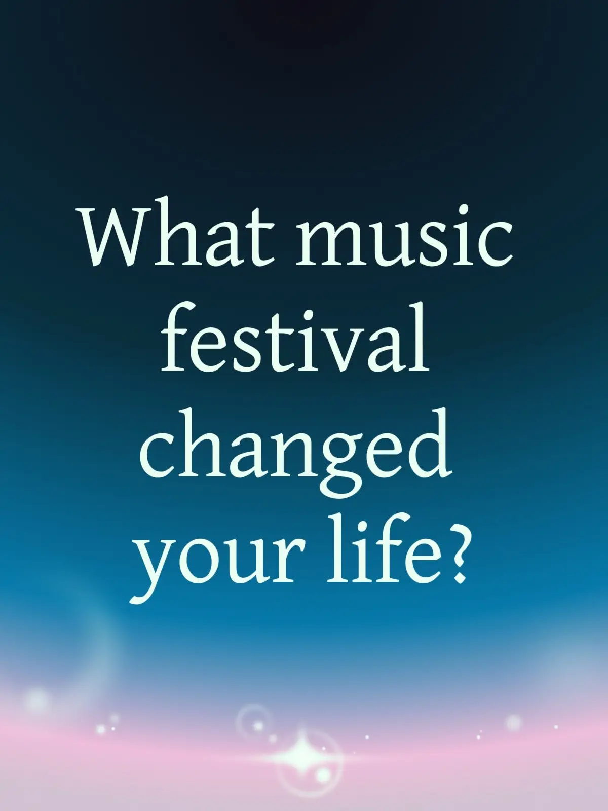 I want to know what music festival changed the game for you. The one festival that made you fall in love with the music  #edmtiktok #edmtok #music #ravelife #ravefam 