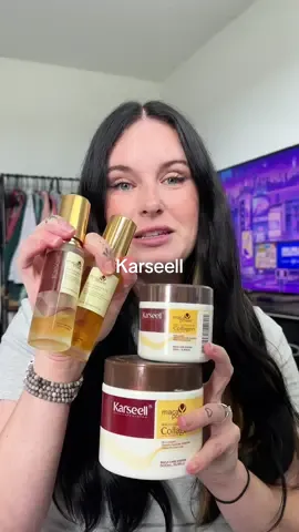 The grip this hair oil has on me is insane!!! #karseell #karseellmacahairoil #macapower #karseellhairmask #tiktokshopcreatorpicks @Karseell Official 