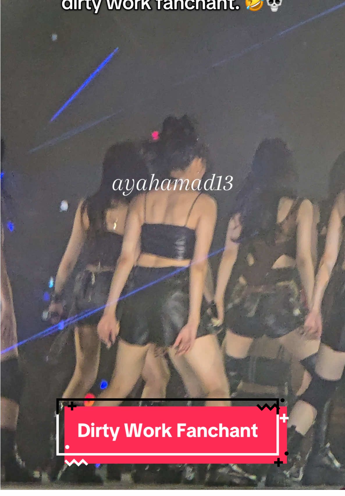 this being the only video i got of my ults at kcon la just shows how much fun i was having. just a girl with her aespa flag jumping around with no care in the world! #aespa #dirtywork #fanchant #kconla2025 #kpopgirliepop 