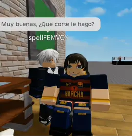 modelo guapo se hace el corte de su ídolo#fyp #fyp #fyp #humor #roblox 