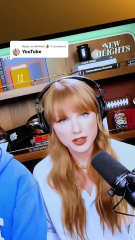 Replying to @MsNani 🧙‍♀️ 💃🏾💃🏾💃🏾💃🏾💃🏾💃🏾 ahhhh im screaming 🥰🥰🥰🥰🥰 #taylorswift #thelifeofashowgirl #newheightspodcast #newheights @New Heights @Taylor Swift 