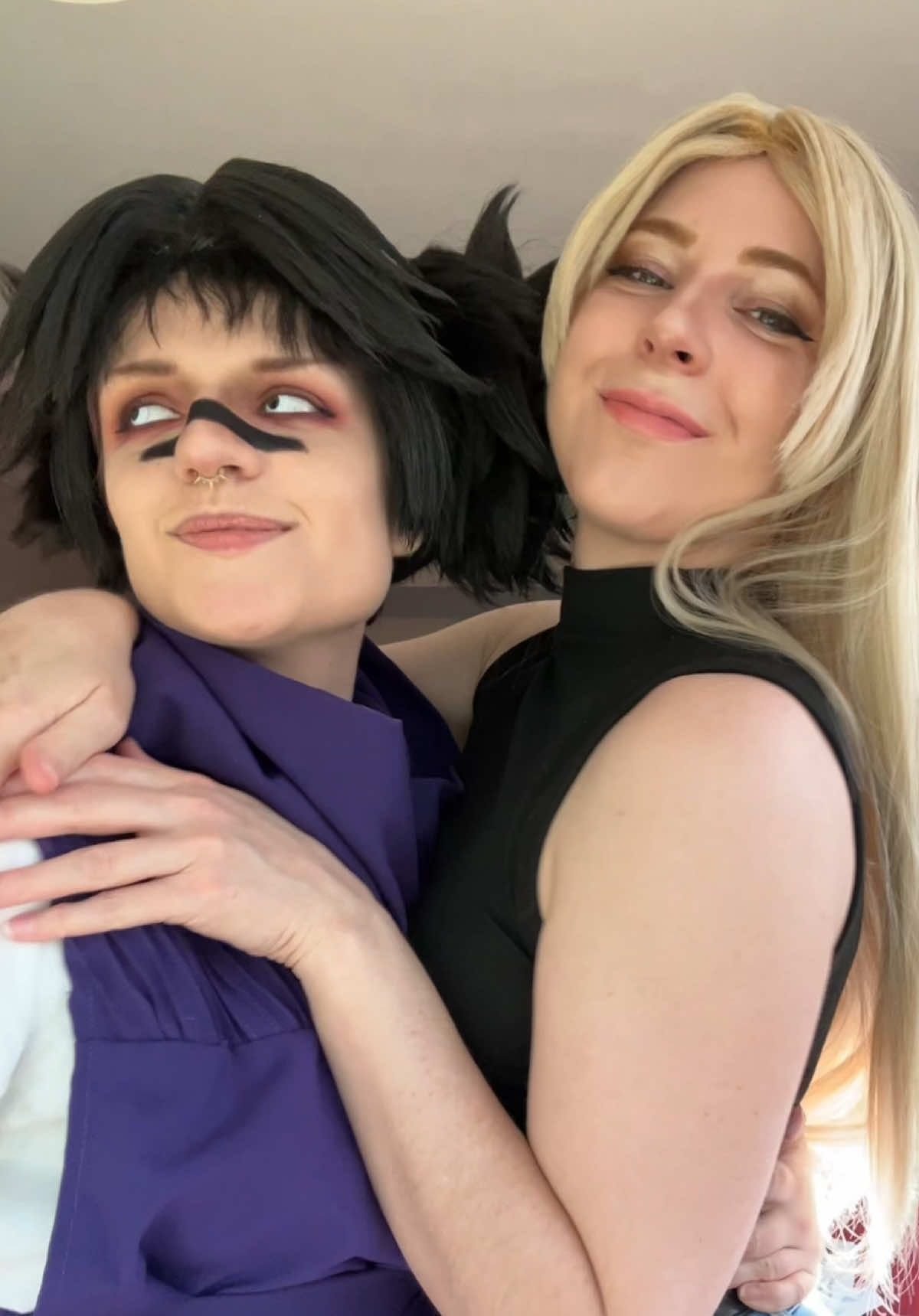 just a baddie and a boy who's down bad 😮‍💨 • @serragreycosplay is Yuki I am Choso! #chosocosplay #chosokamocosplay #jjkchoso #jjkyuki #yukitsukumo #kamochoso 