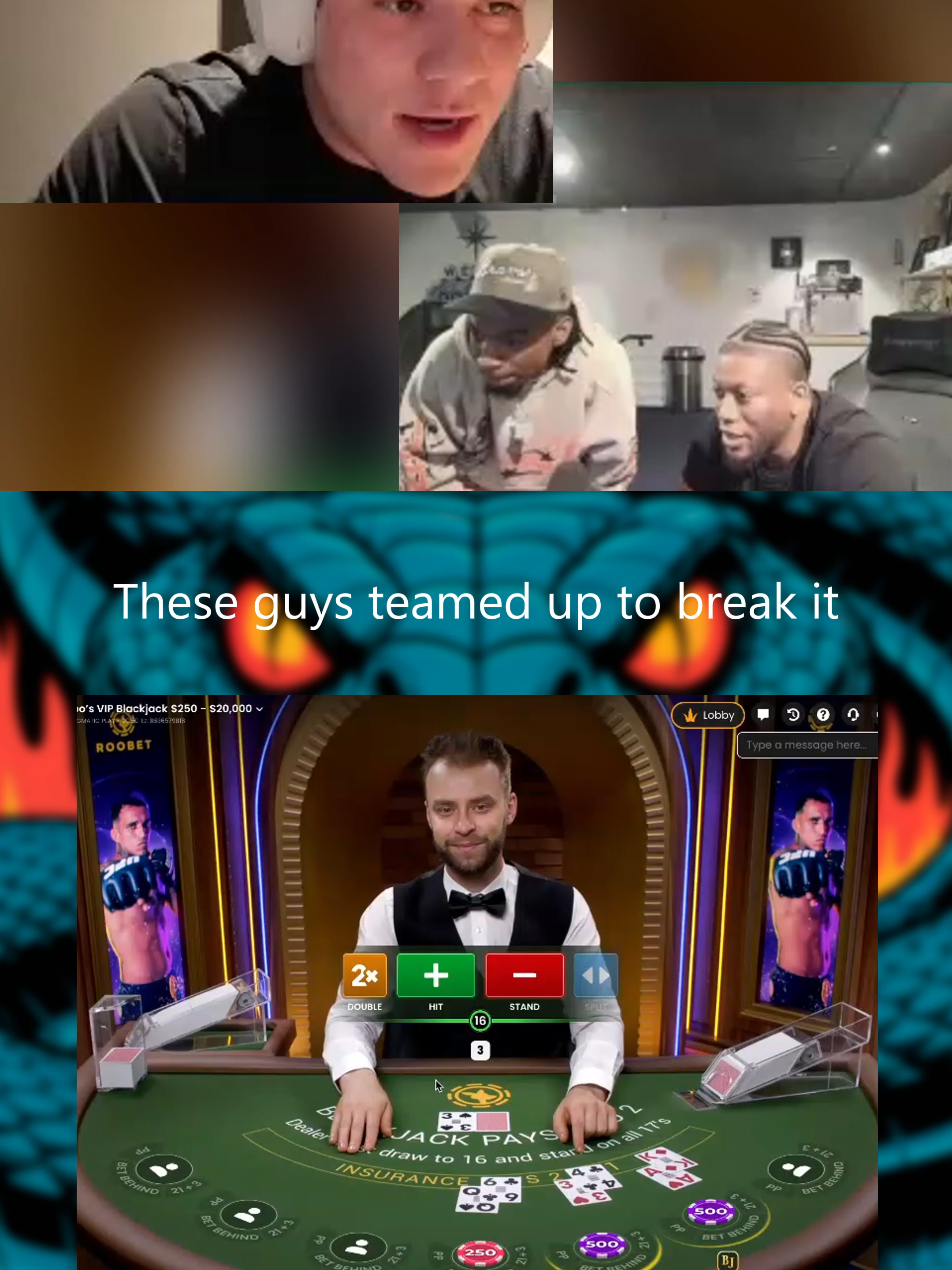 These guys teamed up to break it