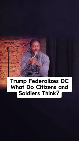 Trump federalizes DC – What Do Citizens and Soldiers Think? #comedian #joshjohnson #standupcomedy #comedyvideos #comedy 