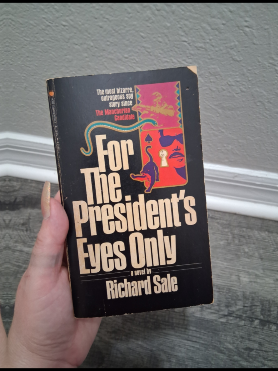 A high-stakes mission, an unstoppable hero, and a web of international intrigue—For the President’s Eyes Only by Richard Sale is a wild ride through espionage, danger, and razor-sharp wit. Vintage spy fiction at its most outrageous. 🕵️‍♂️📚 🛍✨ Shop Velvet Bone Vintage 24/7 on eBay: https://ebay.us/m/BKAOdZ 💻 On eBay → tap Advanced ➡️ Sellers ➡️ type velvetbonevintage 🖤🔮 #vintagebooks #spyfiction #thrillerbooks #bookcollector #rarebooks 