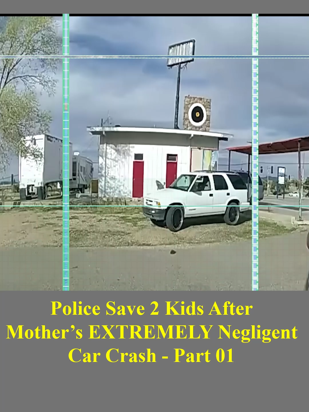 Police Save 2 Kids After Mother’s EXTREMELY Negligent Car Crash - Part 01 #foryou