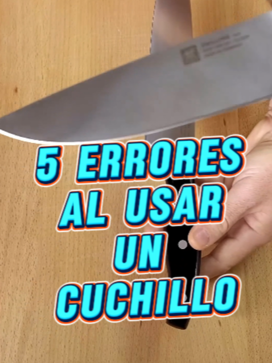 5 ERRORES QUE COMETEMOS CON LOS CUCHILLOS #antojitos #FoodTok #culturamexicana 