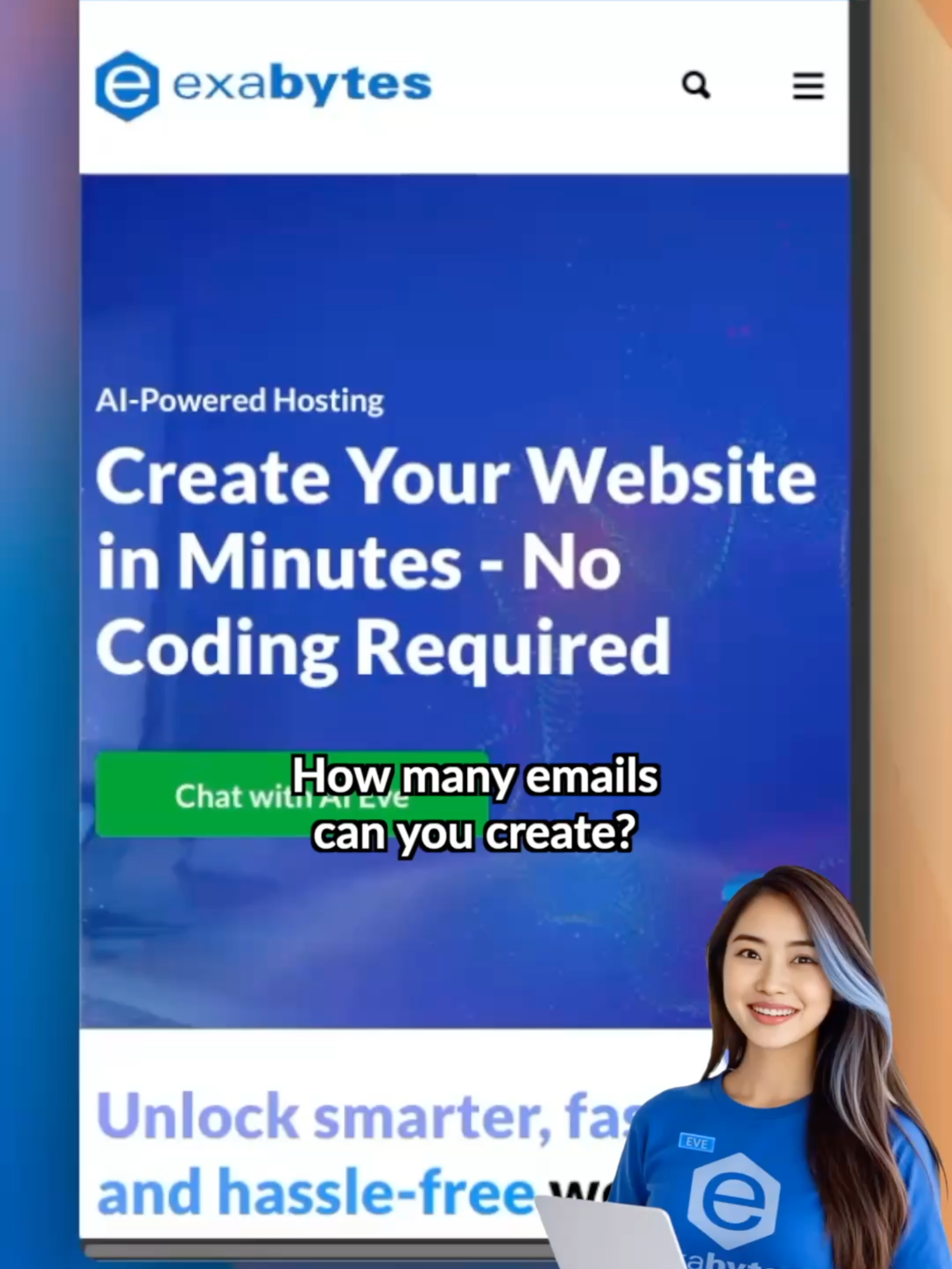 How many emails can you create? Unlimited. Set up email accounts for yourself, your team, support and sales. All at no extra cost. Professional email @yourdomain builds trust every time. It’s all included with Exabytes AI Hosting. Power up your business communication today. Save RM250 on AI Hosting this Merdeka—plus get a FREE lifetime domain. *T&C Apply #Exabytes #GROWDigital