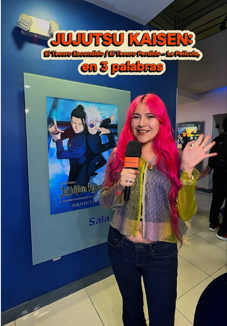 ¡Los fans no se equivocan! 😎❤️‍🔥No te pierdas JUJUTSU KAISEN: El tesoro escondido / El tesoro perdido – La Película, MAÑANA en cines.  @Kumaru 