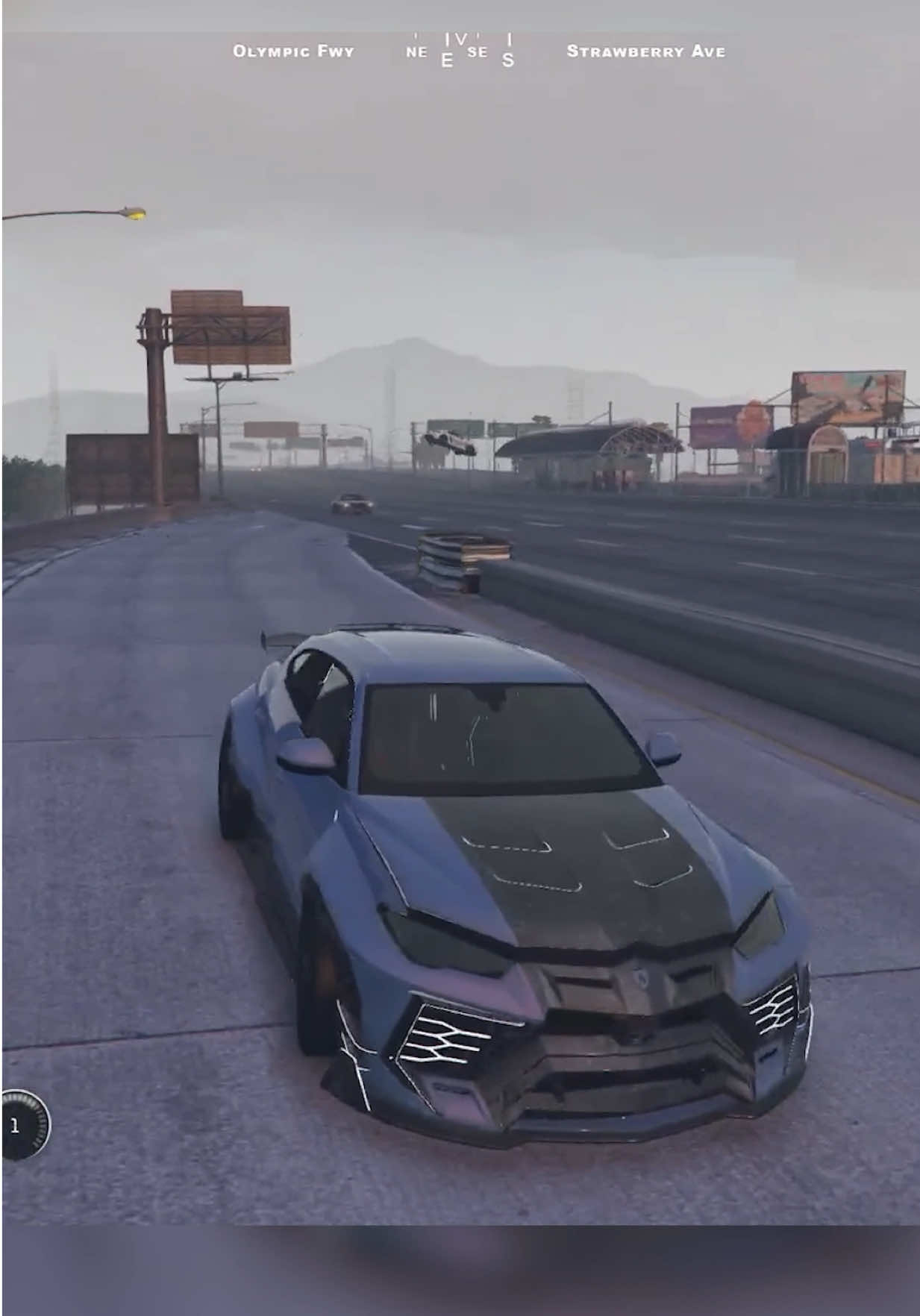 Escaping Cops in a Urus #gta #gtaroleplay #gta5clips #gta5_funny #fyp 