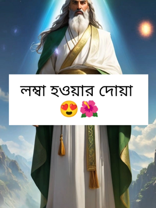 লম্বা হওয়ার দোয়া।#মাশাল্লাহ🤲🤲🥰🥰🥰 #ti̇ktok #islam #bdtiktokofficial🇧🇩 #fouryoupage 