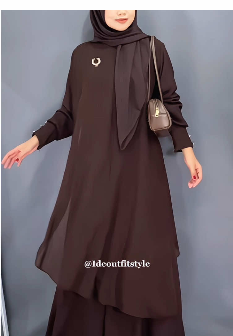 Aku terlalu jatuh cinta kepada gamis ini ❤️🫶🏼#gamis #gamissyari #bajusyari #gamisviral #gamismewah 
