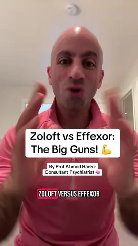 “Two of the most prescribed antidepressants — but they work in different ways. Here’s the quick breakdown.” #Antidepressants #MentalHealth #Zoloft #Effexor #Psychiatry 