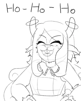 Something fast before August is over... again #deltarune #undertale #noelle #art #christmas 