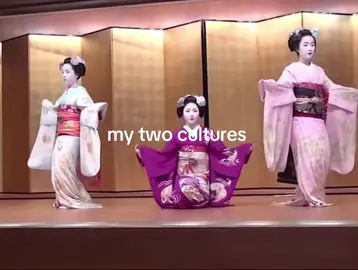 except I’m closer to only one culture 