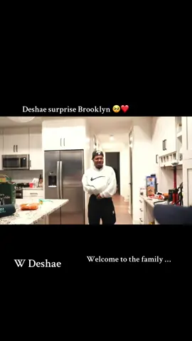Deshae surprise Brooklyn after they talk things out 🥺❤️ #fyp #brooklynfrost #deshaefrost #family #foryoupage 