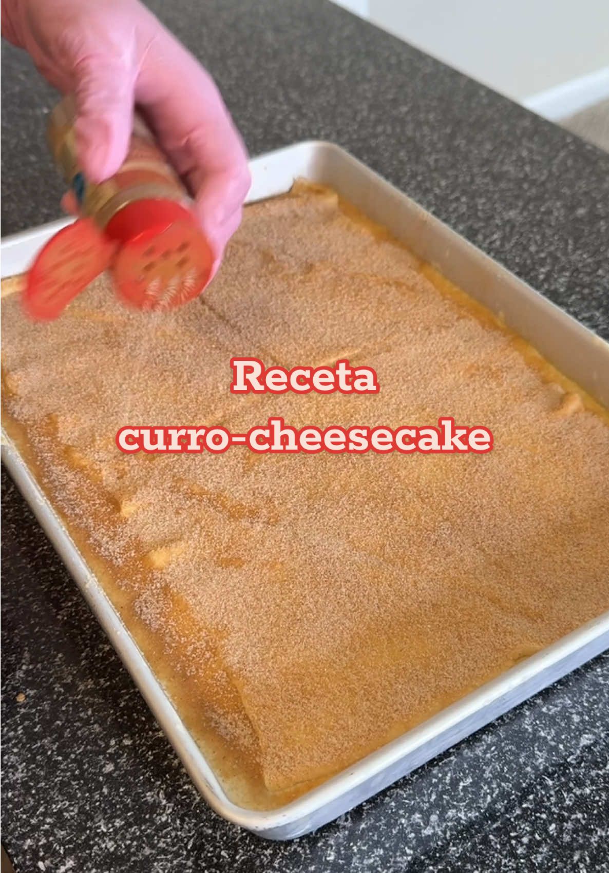 Receta de churro cheesecake 🍫🍓#recetas #churrocheesecake #cheesecake #postres #dessert 