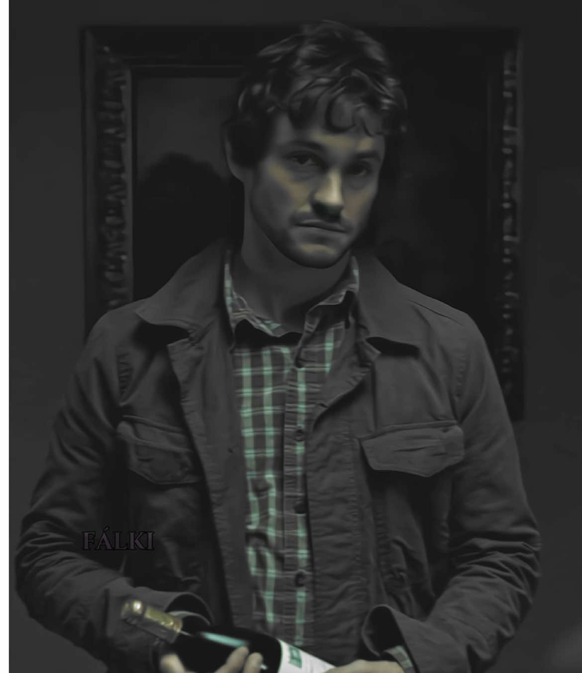 coloring experimenting as you can see        #willgraham #hughdancy #hannibal #willgrahamedit #fyp 