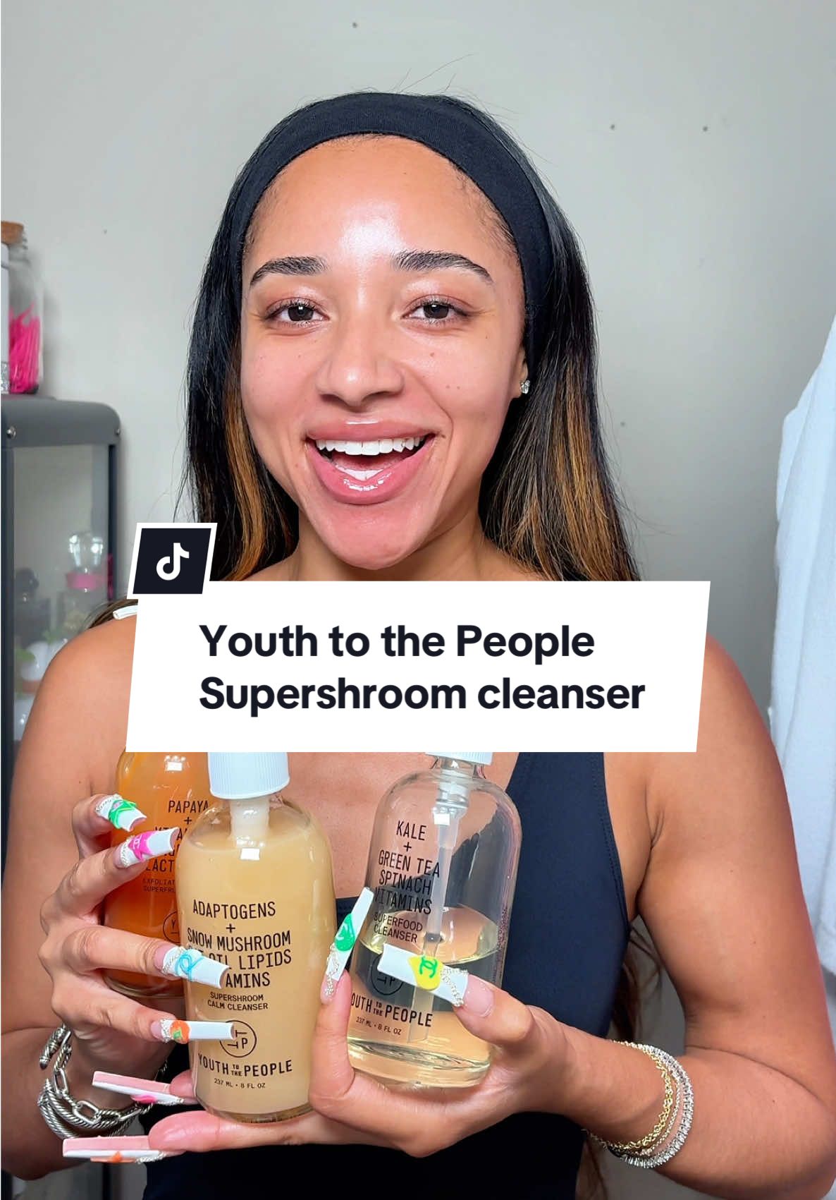 let’s review the new @Youth To The People supershroom calm cleanser! 🍄🍄‍🟫 #skincare #cleanser #youthtothepeople #skincareroutine #fyp 
