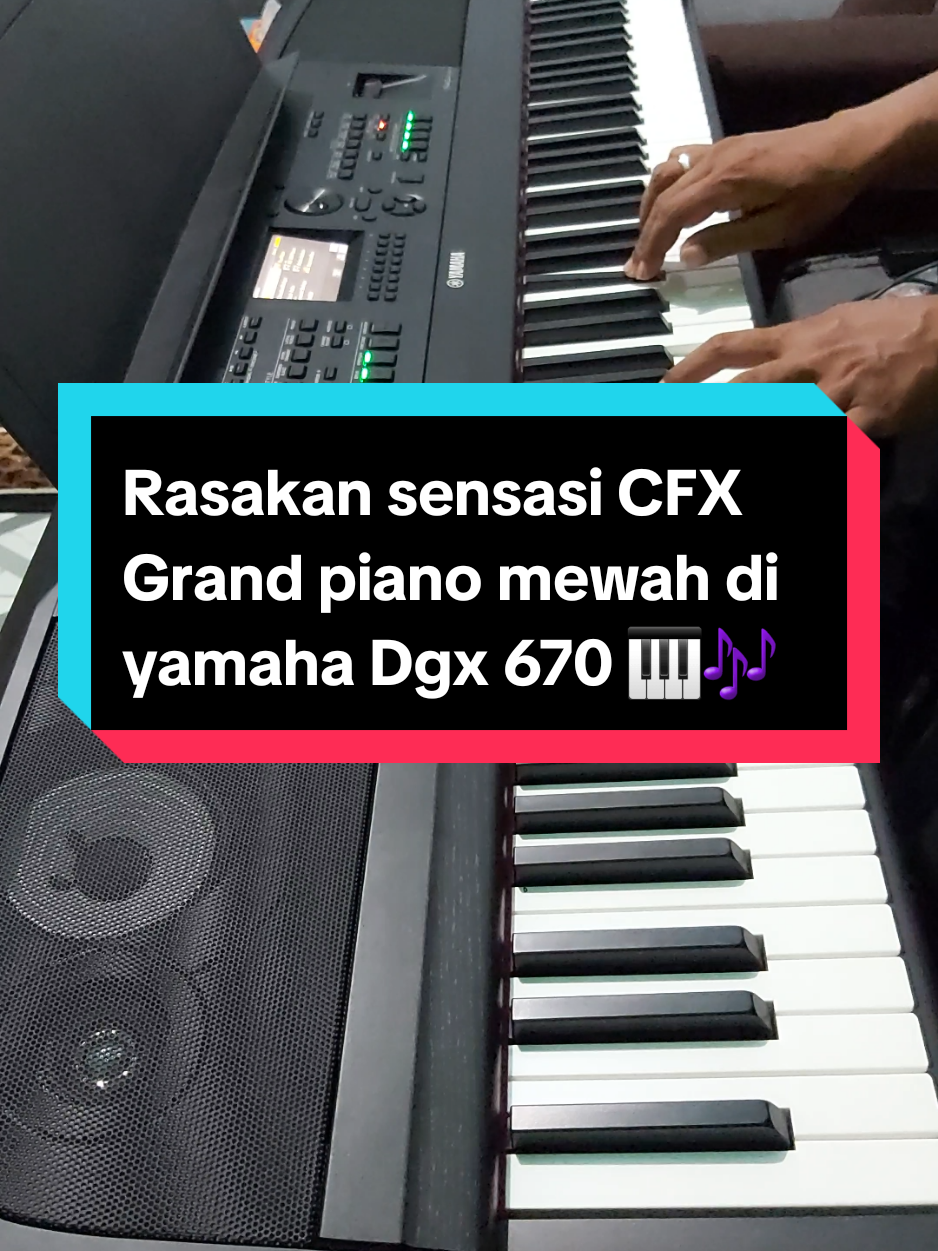 piano yamaha dgx 670 #piano #belajar #pemula #fyp #runzemanjur 