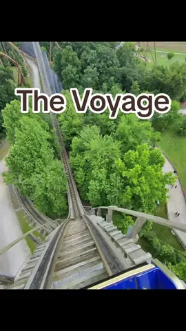 The Voyage at Holiday World 2025 #coaster #rollercoasterenthusiast #rollercoasterpov #woodencoaster #rollercoaster