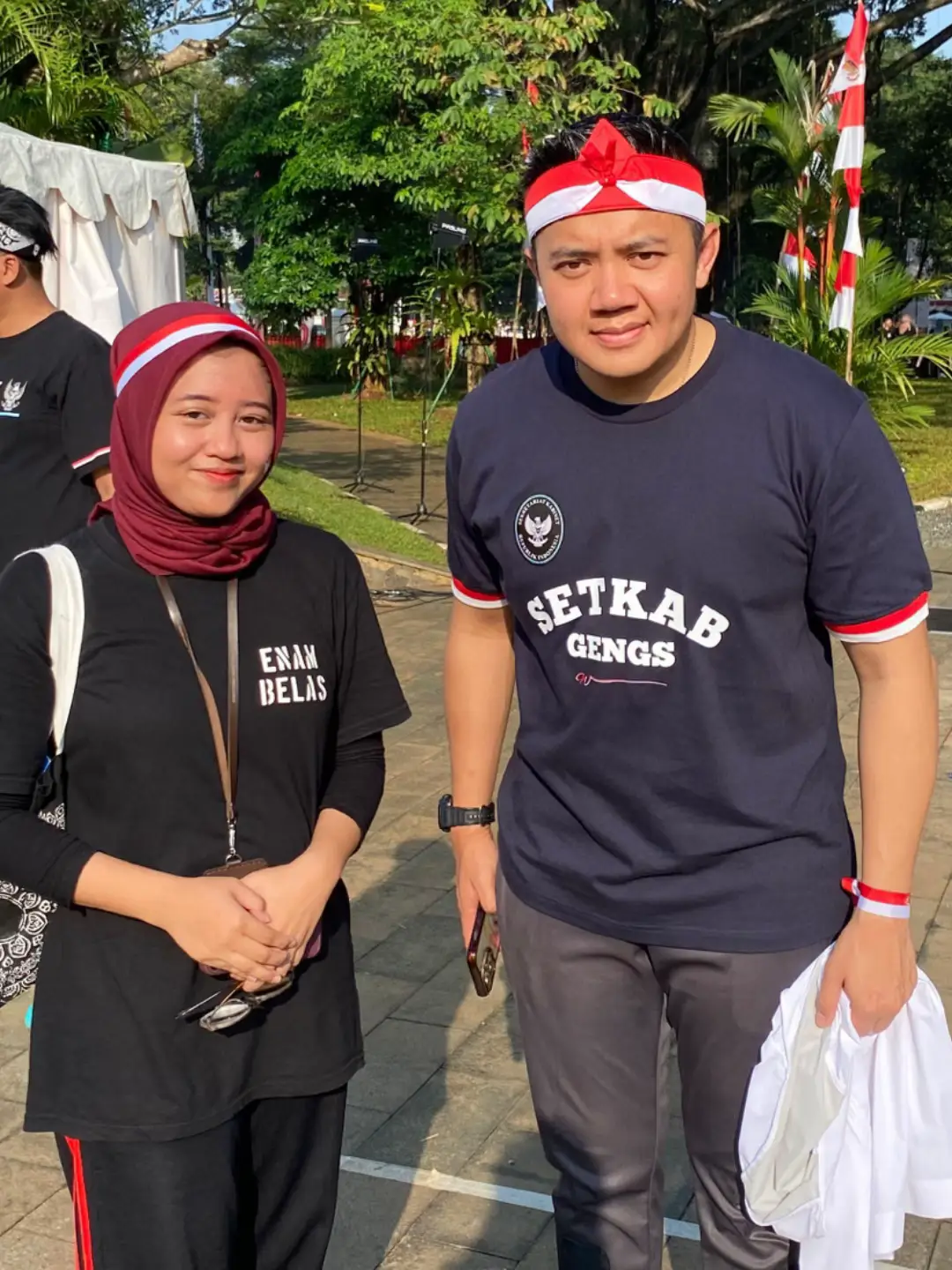 Proud to be Setkab Gengs😊🤍 #masyaallah 