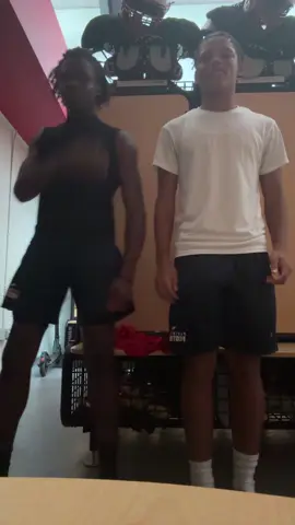 Me nd my son eastbay and we hittin dis shi 😂 #fyp #donttakedaysoff #dance #trend #practice @marketboyzzmedia 