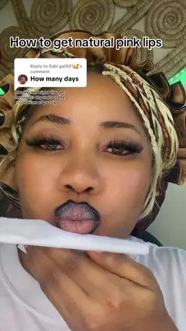 Replying to @Sabi gal001🥰 Always take care of your lips following the instructions #relatable #trendingvideo #fyp #nigerian #pinklips 