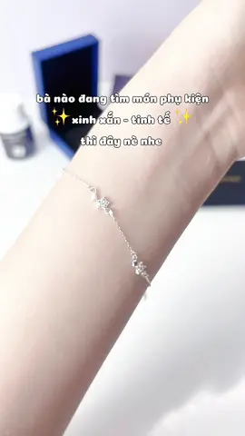 Lắc tay bạc xinh xĩu #asimi #lactay #jewelry #beauty #xinhdep 