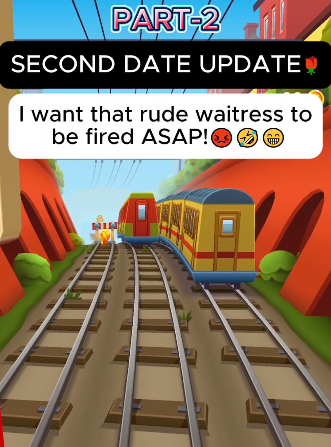 I want that rude waitress to be fired ASAP! 😡😂😅 - BEST PRANK. PART:2 - SECOND DATE UPDATE 🌹  #seconddateupdate #2nddateupdate #brookeandjubal #brookeandjubalinthemorning #seconddate 